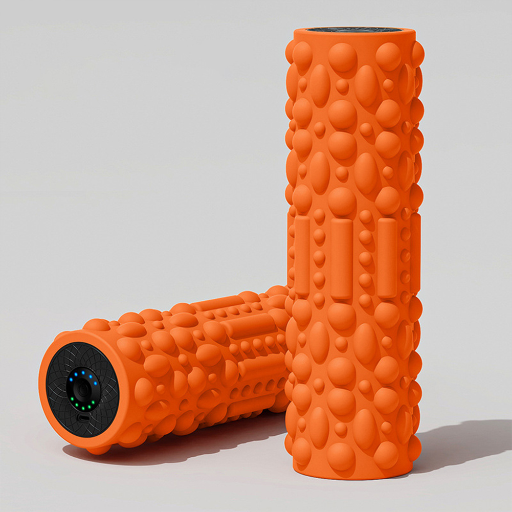 Pilates Yoga Roller - Electric Vibrating Foam Roller Massage Column