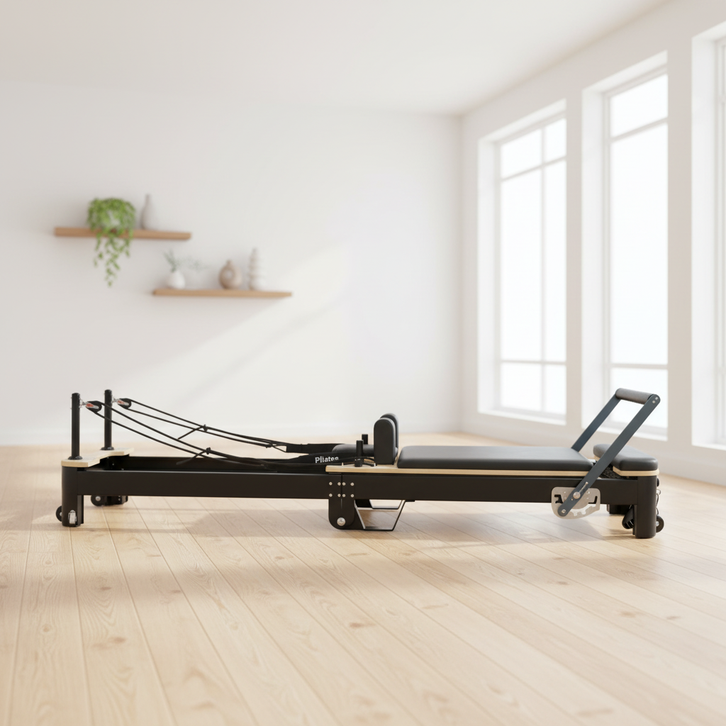 Pilates & Yoga Knokke - Custom Portable Foldable Aluminum Pilates Reformer
