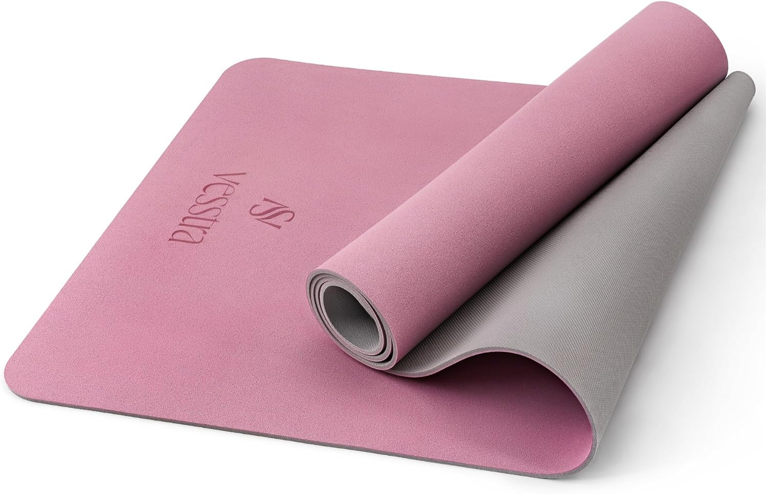 Pilates Yoga Joint - Non-Slip Yoga Mat, Sweat-Activated PU Grip,