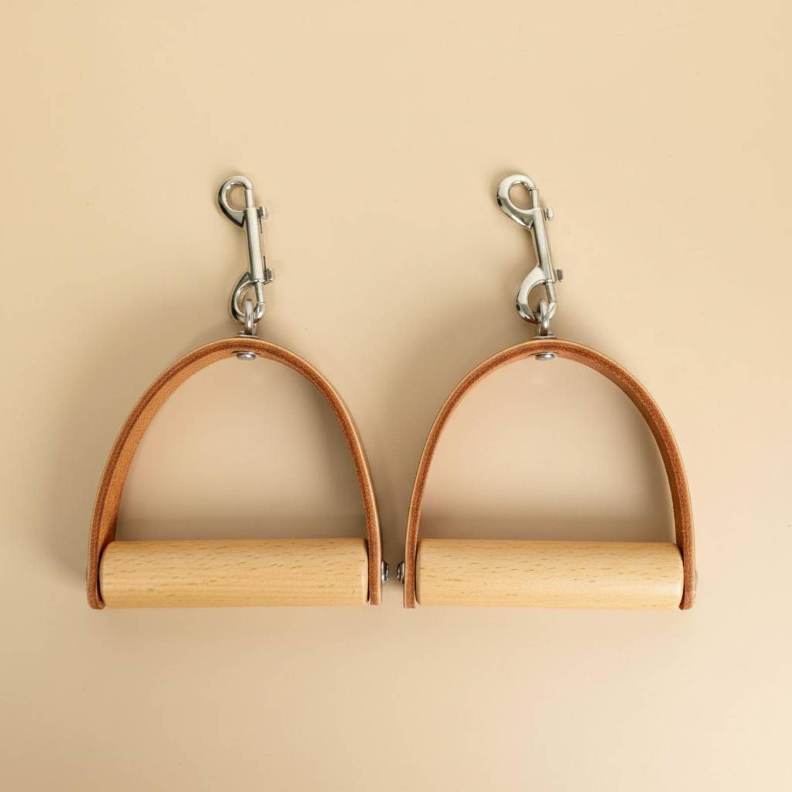 2 Pieces Leather Wood Handles  – Pilates & Yoga Knokke Bewertung und Preis