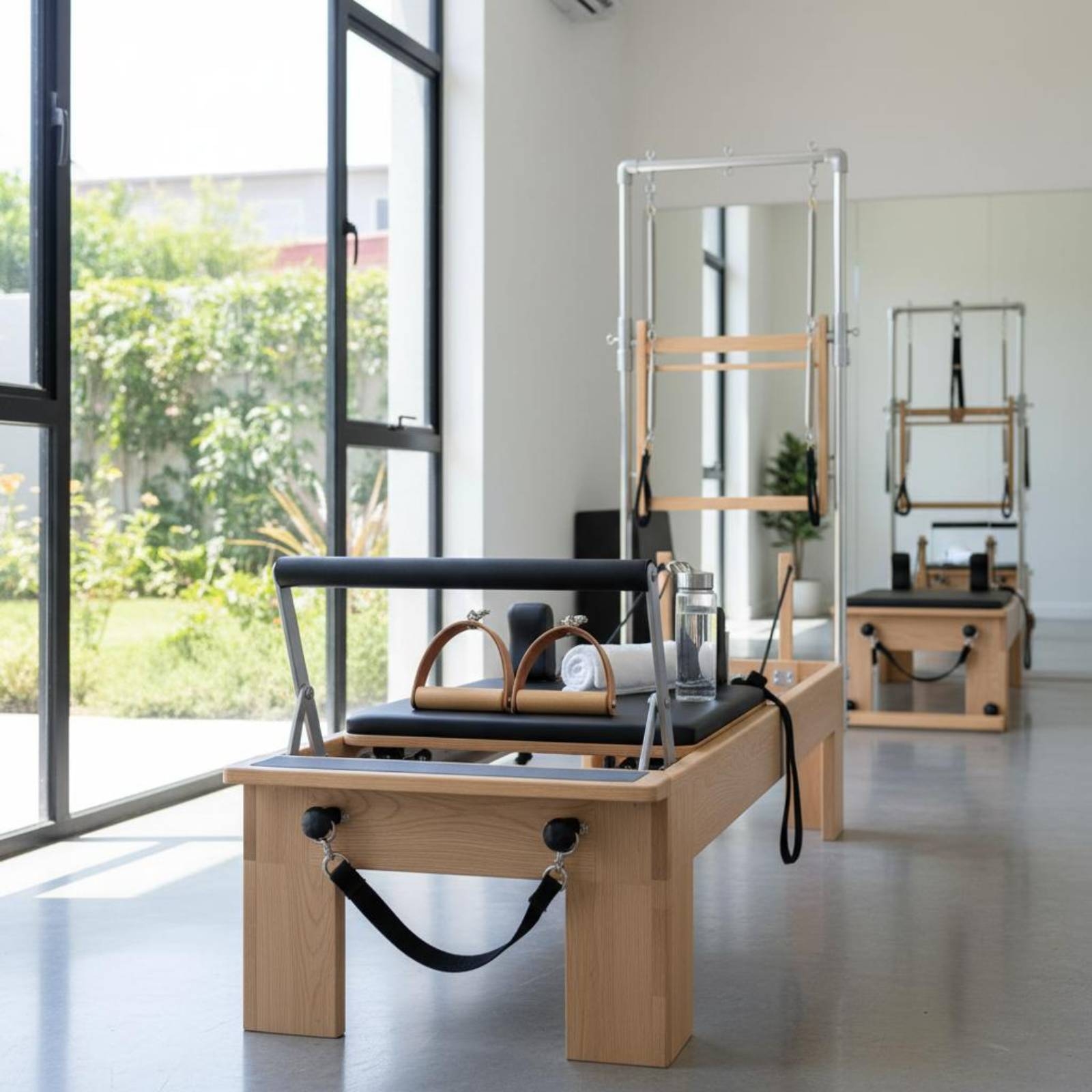 2 Pieces Leather Wood Handles  – Pilates & Yoga Knokke Bewertung und Preis