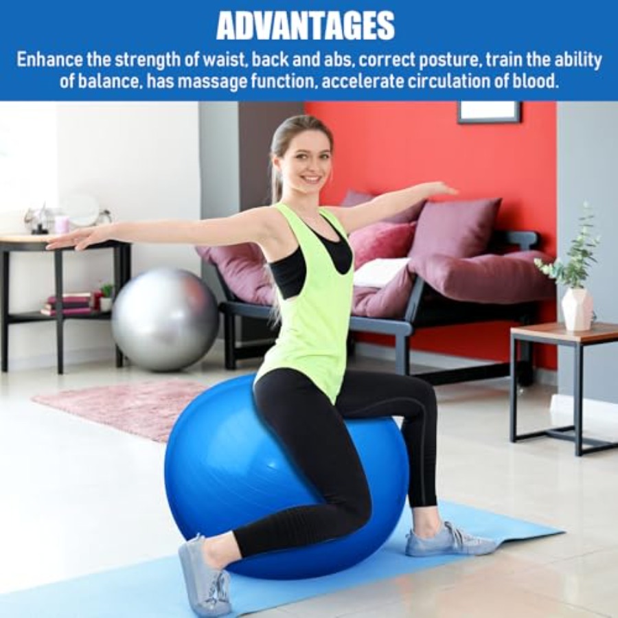 4 Pcs 26 Inch Yoga Exercise Ba – Pilates Yoga Pregnancy Bewertung und Preis
