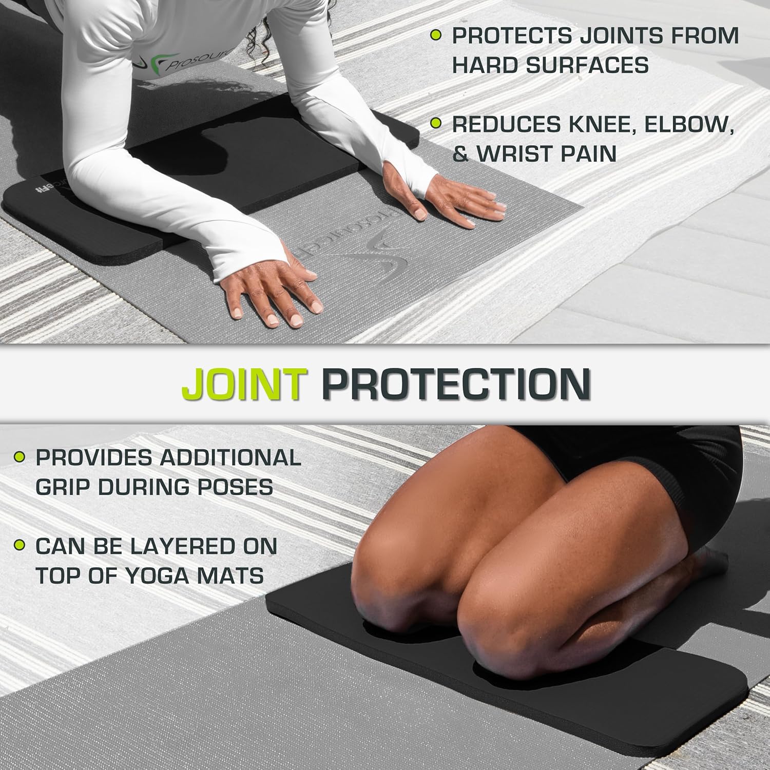 Extra Thick Yoga Knee Pad and  – Pilates Yoga Joint Bewertung und Preis