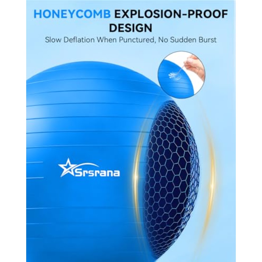 Exercise Ball - Anti-Burst Yog – Pilates Yoga Pregnancy Bewertung und Preis
