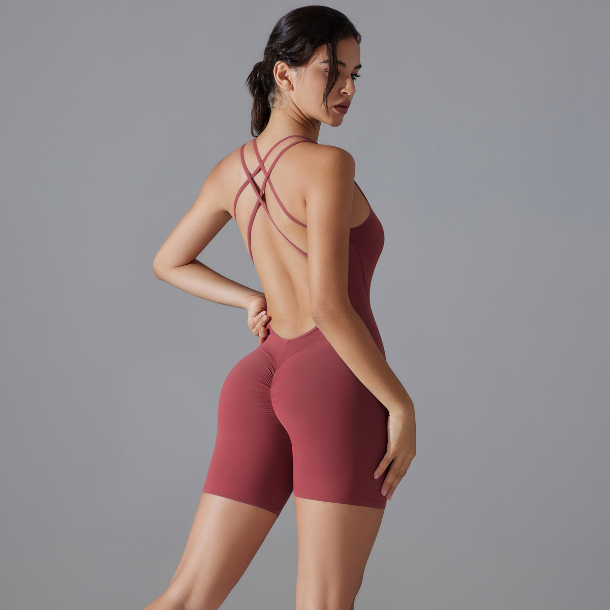 Yoga Set Sexy Backless Sporty  – Pilates Yoga Gear Bewertung und Preis