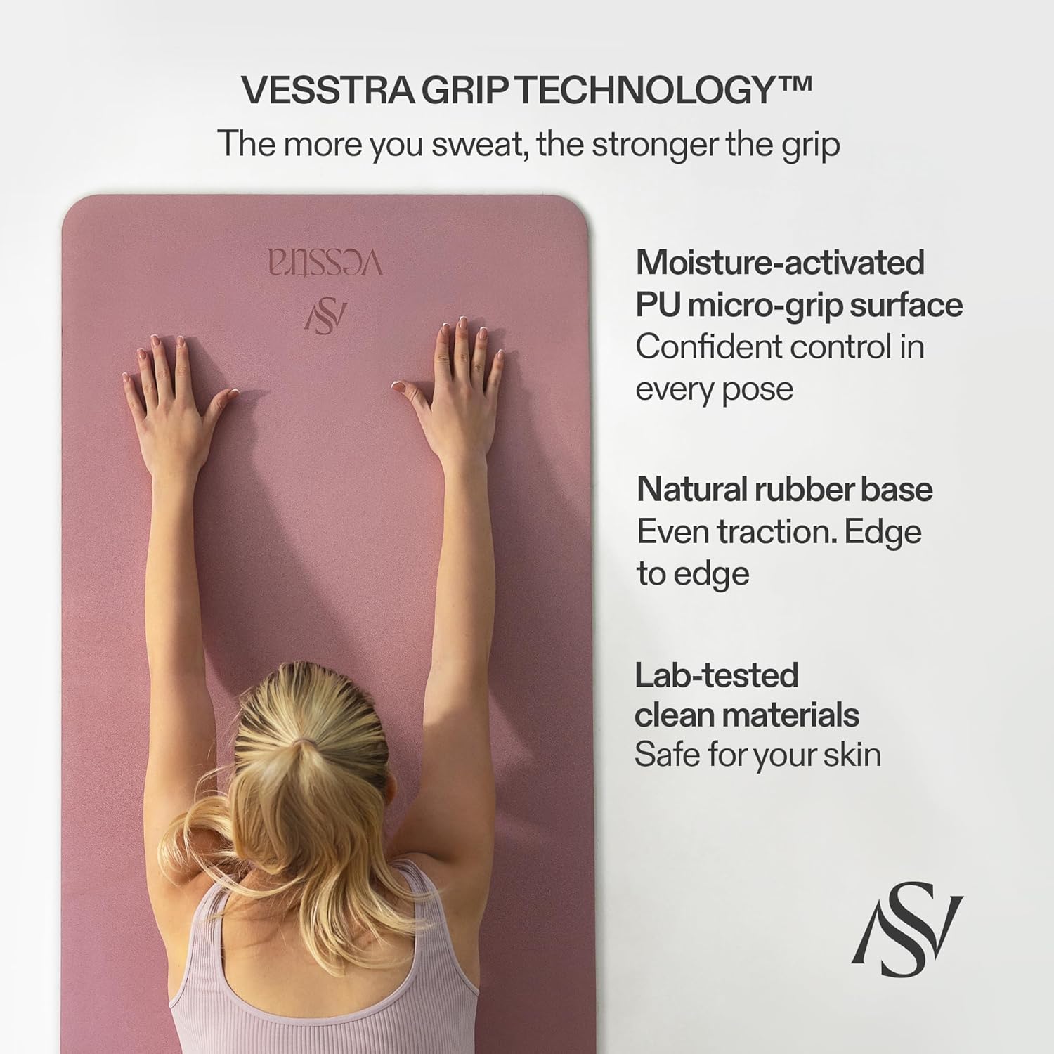 Non-Slip Yoga Mat, Sweat-Activ – Pilates Yoga Joint Bewertung und Preis