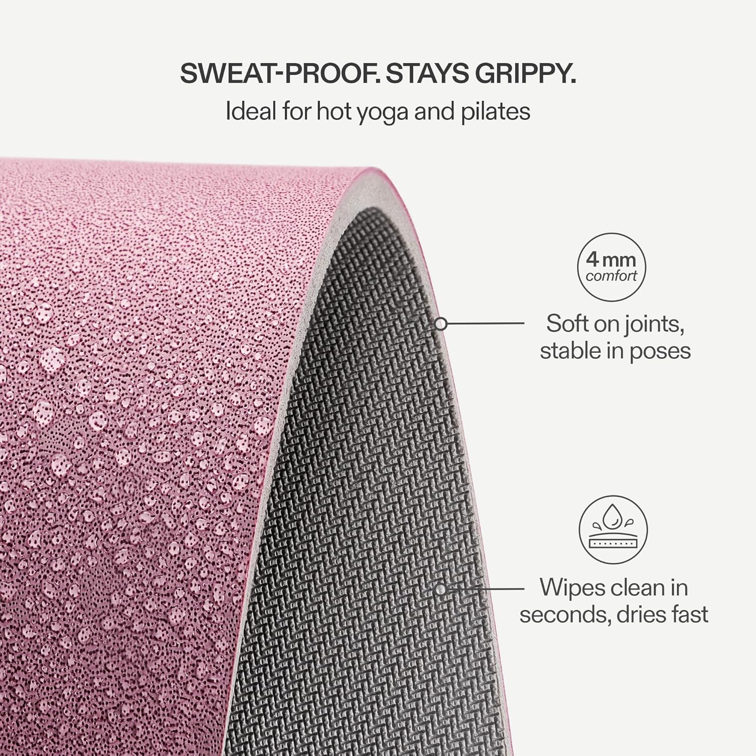 Non-Slip Yoga Mat, Sweat-Activ – Pilates Yoga Joint Bewertung und Preis