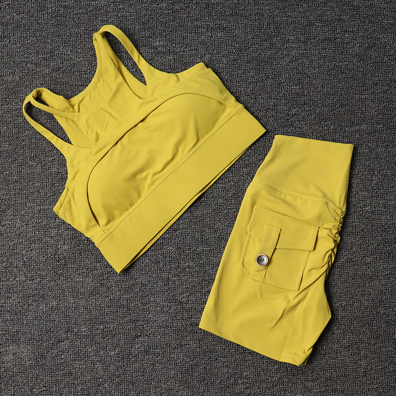 Fitness Shorts Yoga Sets Women – Pilates Yoga Gear Bewertung und Preis