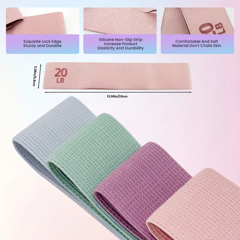 20-90LB Fabric Elastic Band Fi – Pilates Yoga Joint Bewertung und Preis