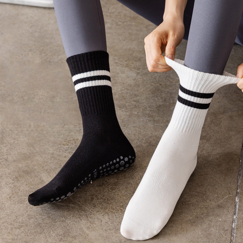Women Non Slip Yoga Socks, Gri – Pilates Yoga Grip Socks Bewertung und Preis