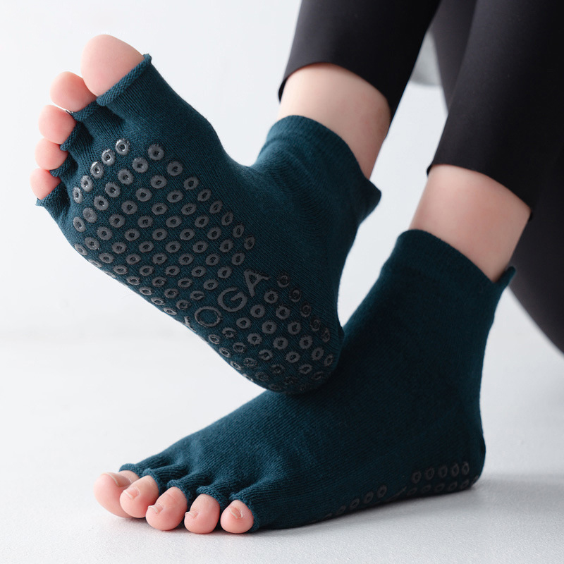 Yoga Socks Half Toe Anti-Slip  – Pilates Yoga Grip Socks Bewertung und Preis