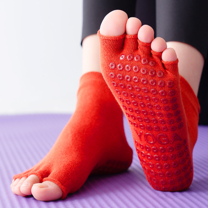 Yoga Socks Half Toe Anti-Slip  – Pilates Yoga Grip Socks Bewertung und Preis