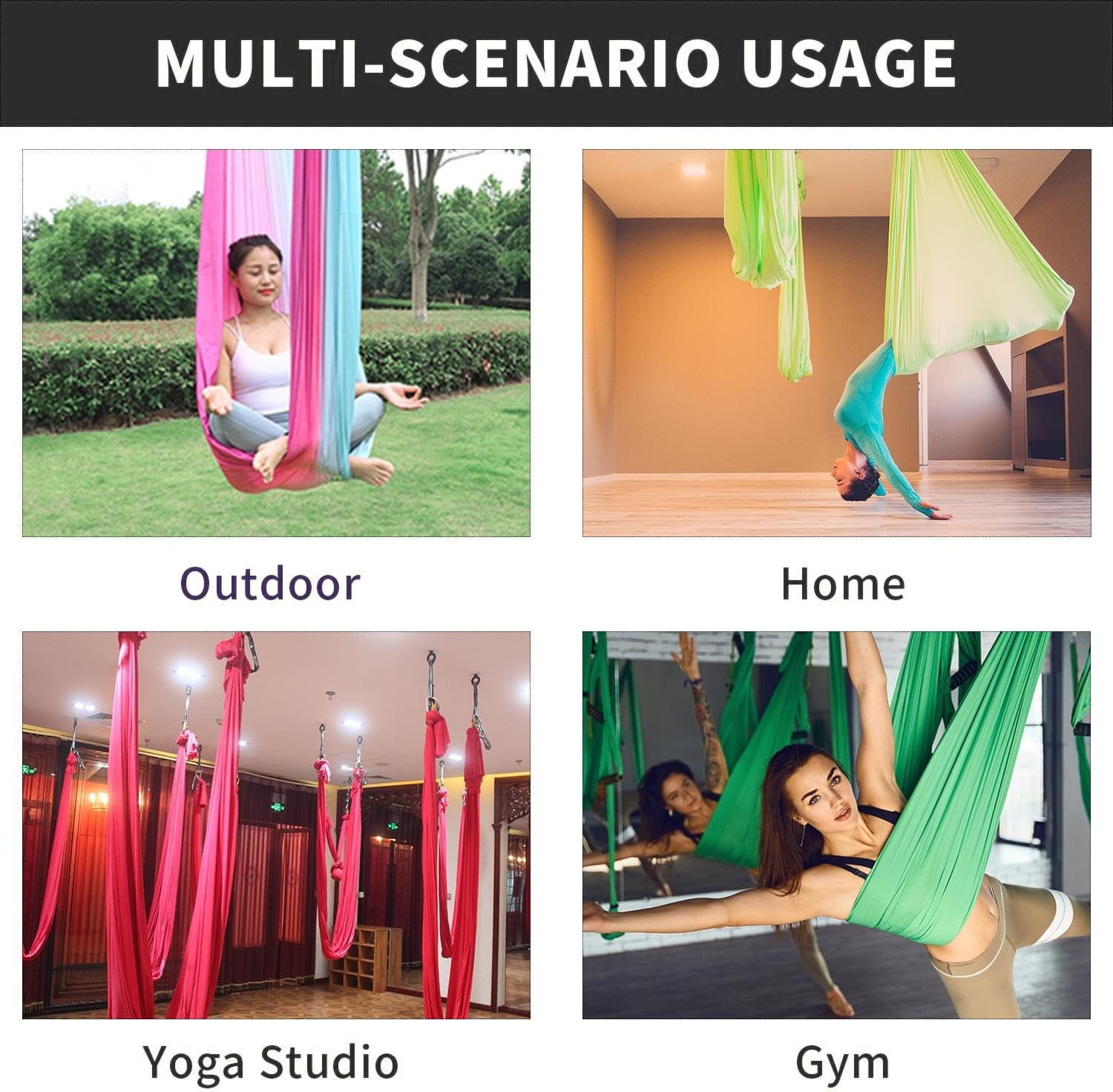 FITNESS 4.37 Yards Aerial Yoga – Aerial Silk Hammock Bewertung und Preis