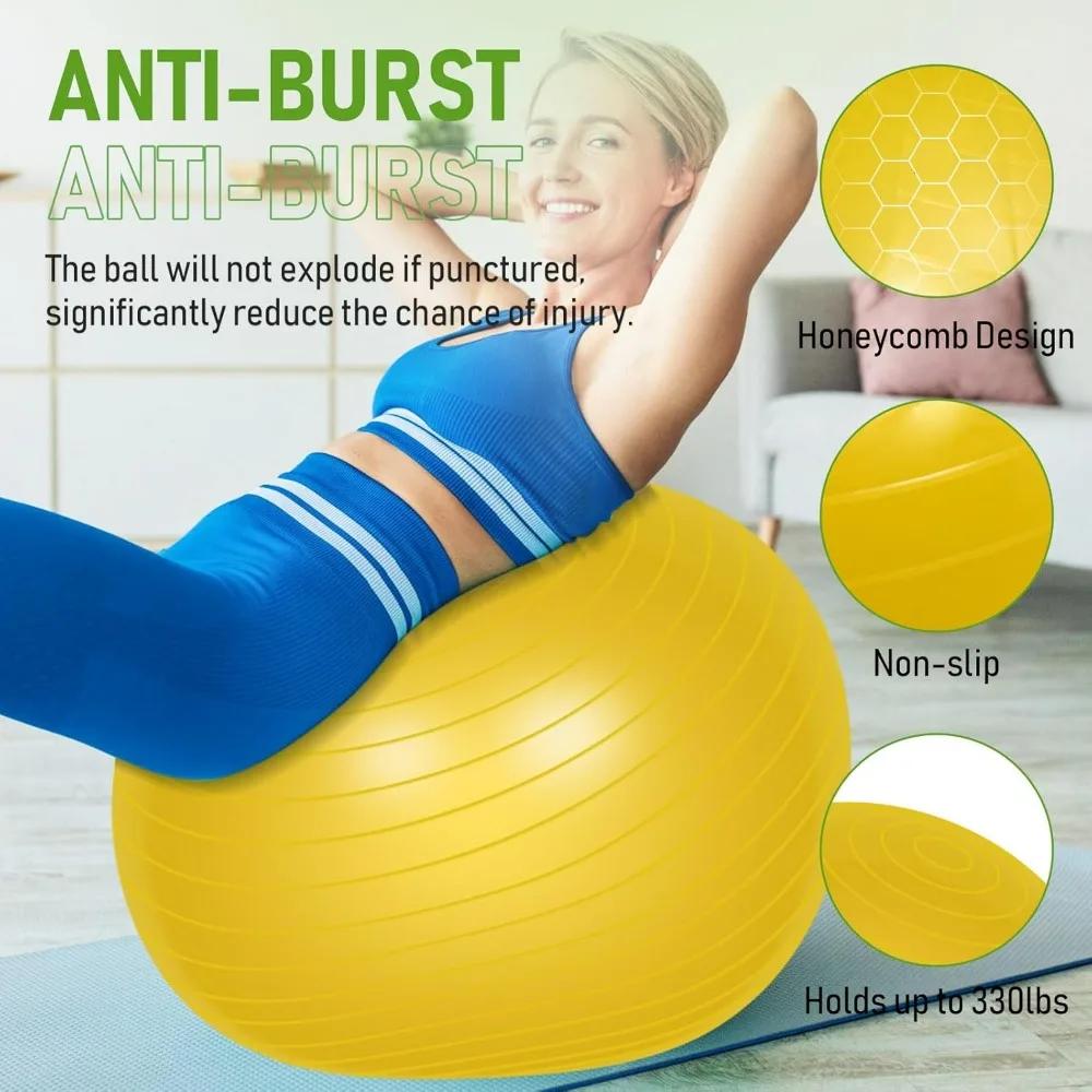 4 Pack Exercise Balls for Yoga – Pilates Yoga Pregnancy Bewertung und Preis