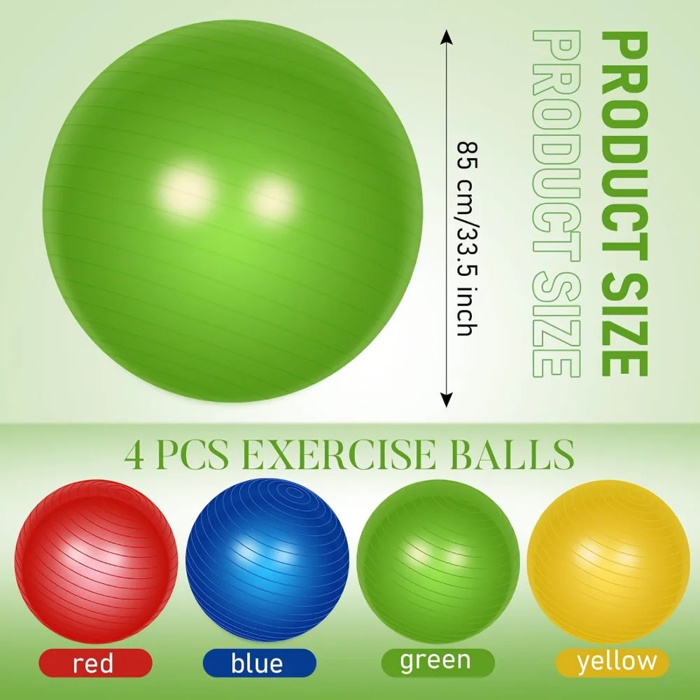 4 Pack Exercise Balls for Yoga – Pilates Yoga Pregnancy Bewertung und Preis
