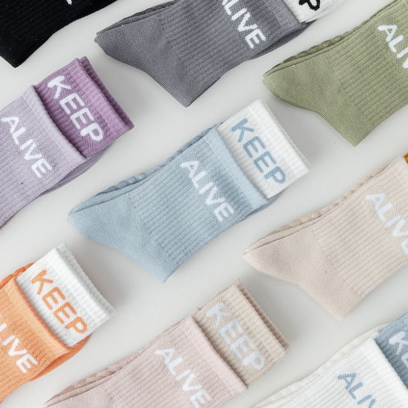 Women's Non-Slip Yoga Socks wi – Pilates Yoga Grip Socks Bewertung und Preis