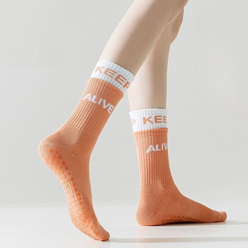 Women's Non-Slip Yoga Socks wi – Pilates Yoga Grip Socks Bewertung und Preis