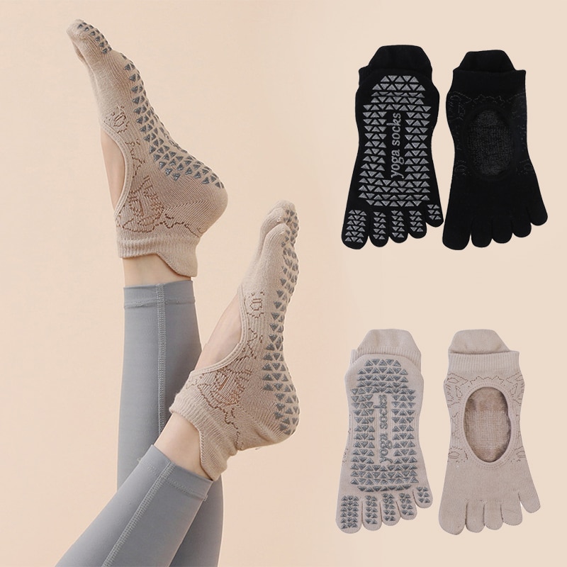 Women Yoga Toe Socks High Qual – Pilates Yoga Grip Socks Bewertung und Preis