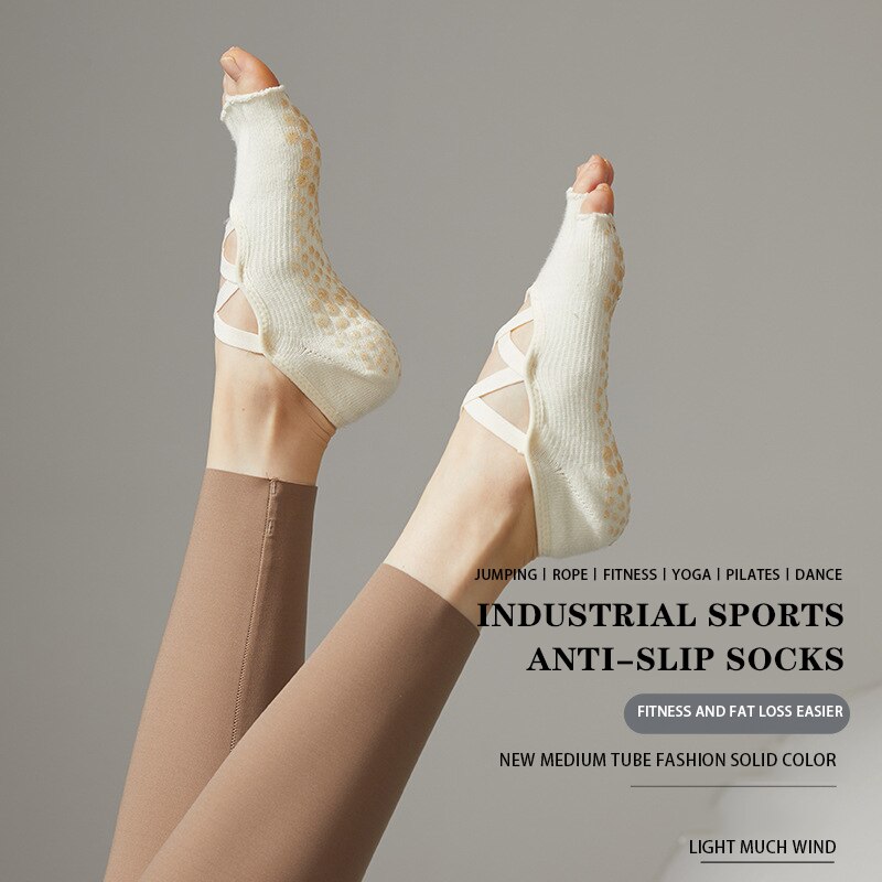 Ladies Yoga Socks Non Slip Gri – Pilates Yoga Grip Socks Bewertung und Preis
