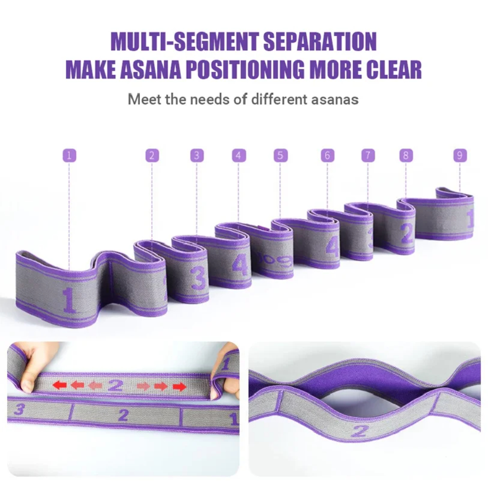 Multi-Section Elastic Yoga Res – Pilates Yoga Sport Bewertung und Preis