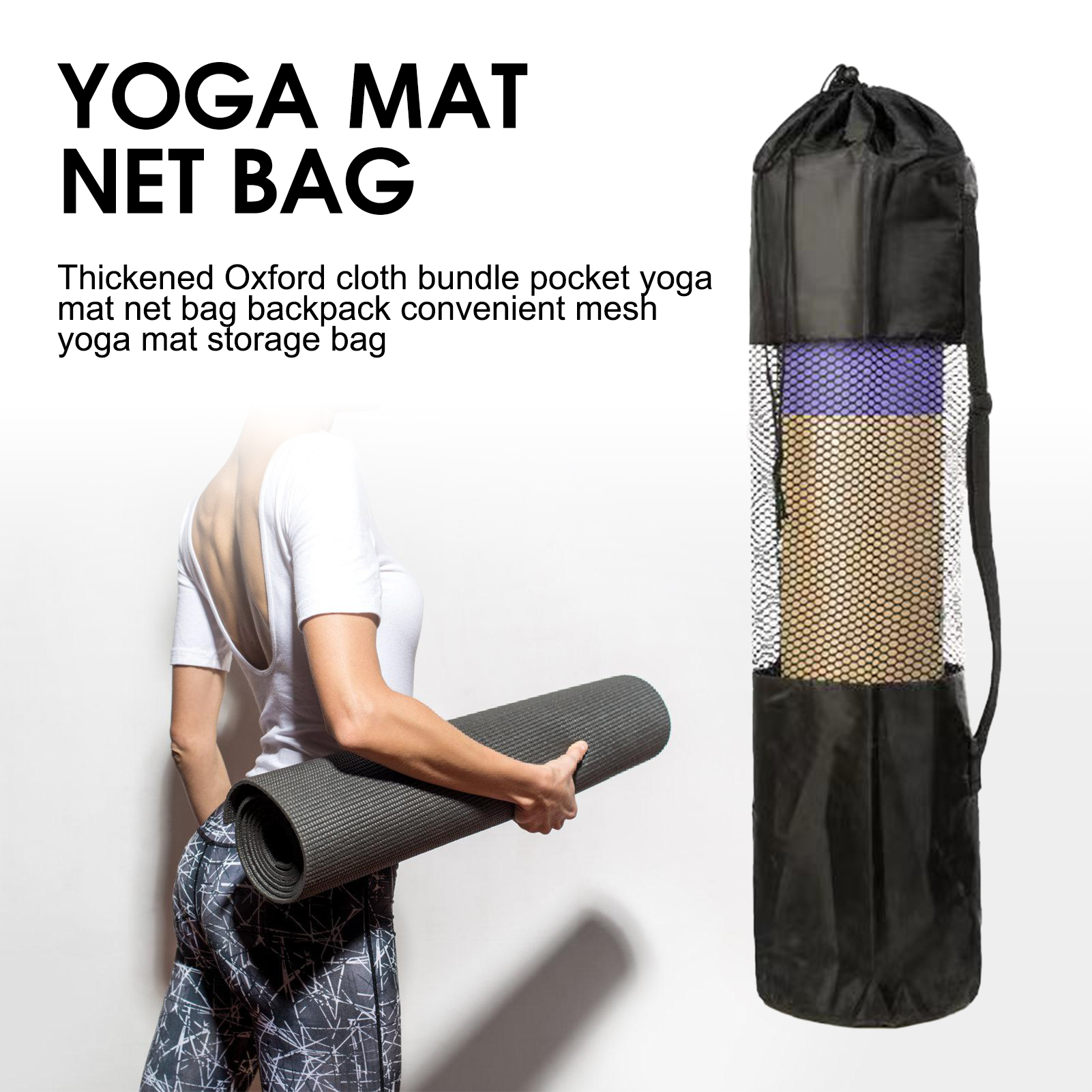 Yoga Mat Bag with Mesh Window  – Pilates Yoga Gear Bewertung und Preis