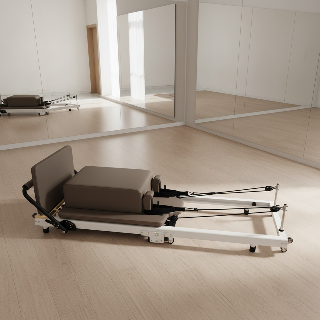 Custom Logo Foldable Aluminum  – Pilates & Yoga Knokke Bewertung und Preis
