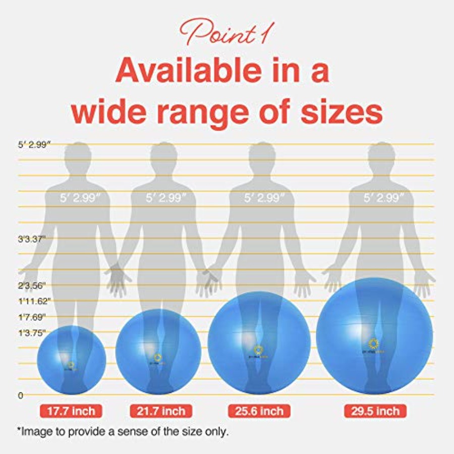 Exercise Ball for Balance Stab – Pilates Yoga Pregnancy Bewertung und Preis
