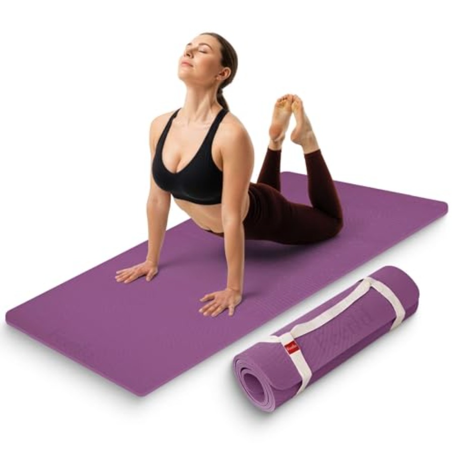 Extra Thick 12mm Exercise Mat  – Pilates Yoga Joint Bewertung und Preis