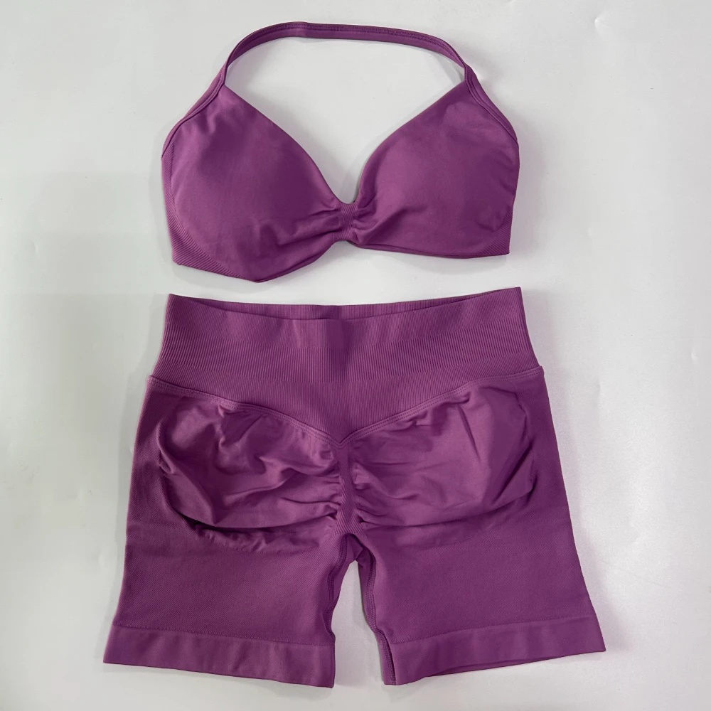 Ruched Seamless Yoga Set for W – Pilates Yoga Gear Bewertung und Preis