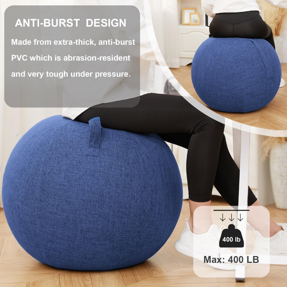 Fitness Ball Chair with Fabric – Pilates Yoga Pregnancy Bewertung und Preis