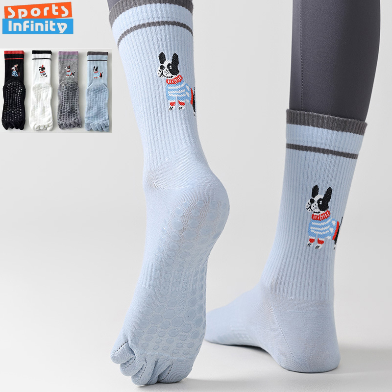 Cute Dog Print Yoga Socks Anti – Pilates Yoga Sport Bewertung und Preis