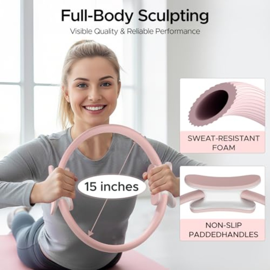 Pilates Ring Kit for Women Hom – Pilates Yoga Ring Exercises Bewertung und Preis
