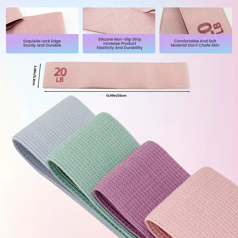 20-90LB Fabric Elastic Band Fi – Pilates Yoga Joint Bewertung und Preis