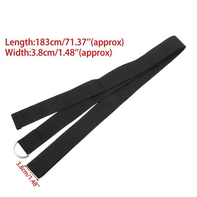 183*3.8cm Yoga Strap Cotton Ex – Pilates Yoga Ring Exercises Bewertung und Preis