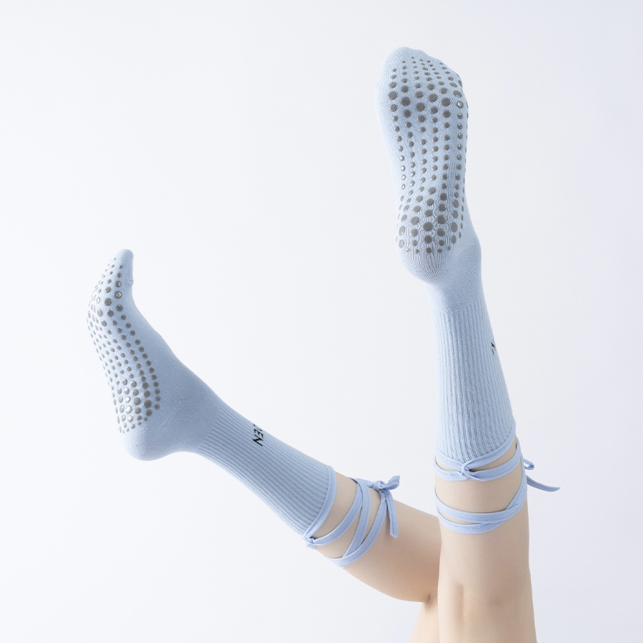 Women Bandage Yoga Socks Cotto – Pilates Yoga Grip Socks Bewertung und Preis