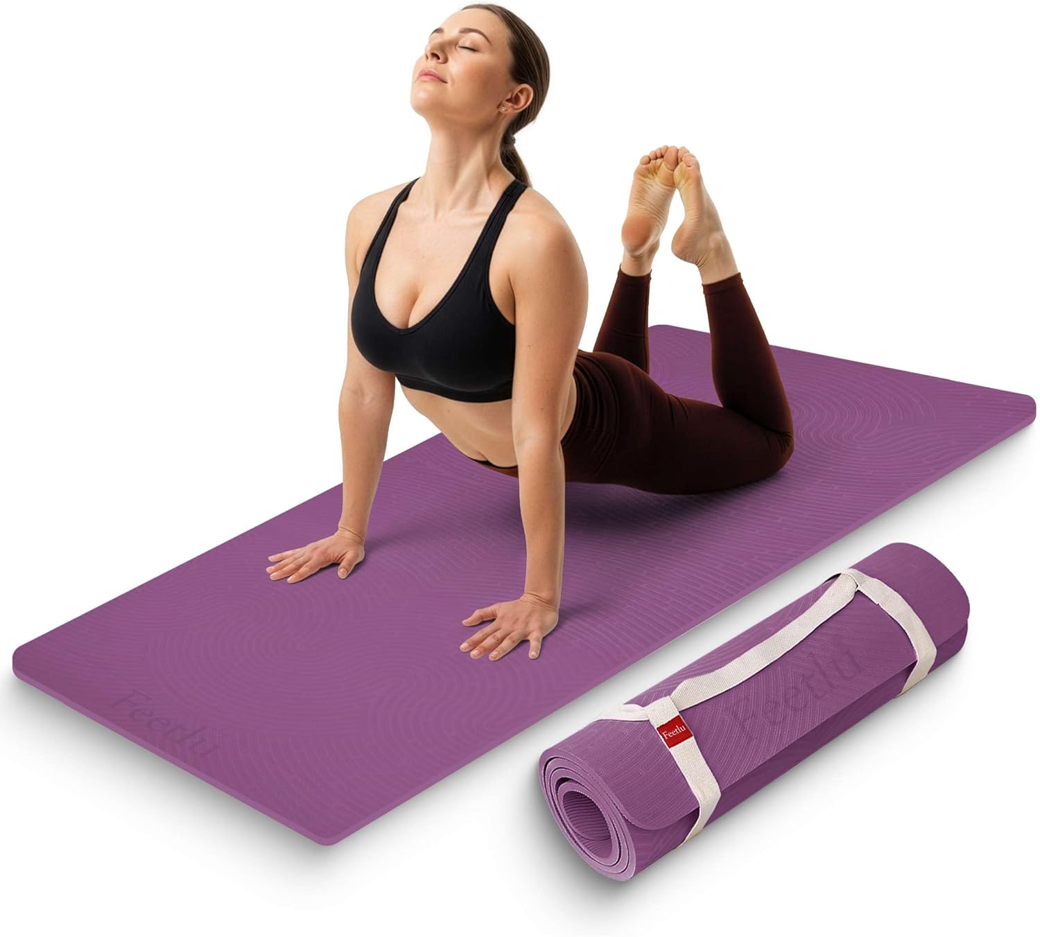 12mm Extra Thick Exercise Mat  – Pilates Yoga Joint Bewertung und Preis