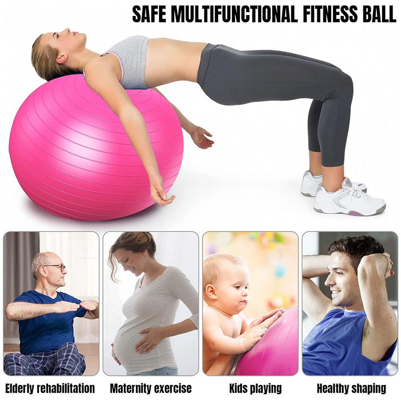 45-95CM Anti-Burst Yoga Ball T – Pilates Yoga Pregnancy Bewertung und Preis