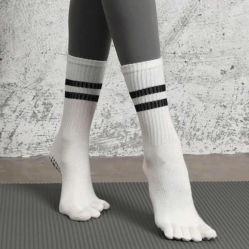2 pairs of yoga socks, medium  – Pilates Yoga Sport Bewertung und Preis