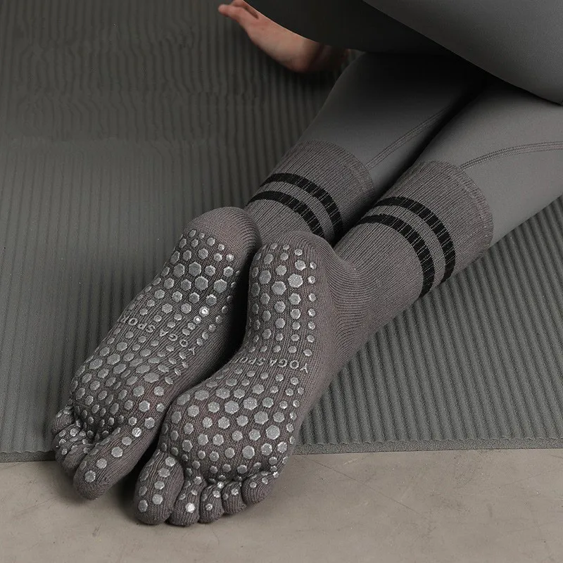 2 pairs of yoga socks, medium  – Pilates Yoga Sport Bewertung und Preis