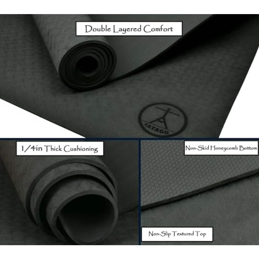Extra Thick Yoga Mat Wide XL 1 – Pilates Yoga Joint Bewertung und Preis