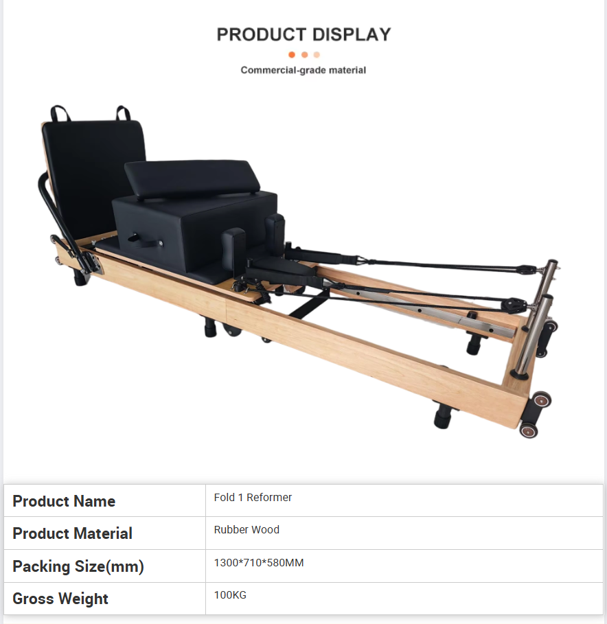 Space-Saving Foldable Oak Pila – Pilates & Yoga Knokke Bewertung und Preis